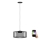 Eglo - LED RGBW Dimbare hanglamp aan een koord LED/22W/230V 2700-6500K