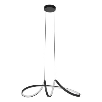 Eglo - LED RGBW Dimbare hanglamp aan een koord LED/22W/230V 2700-6500K zwart