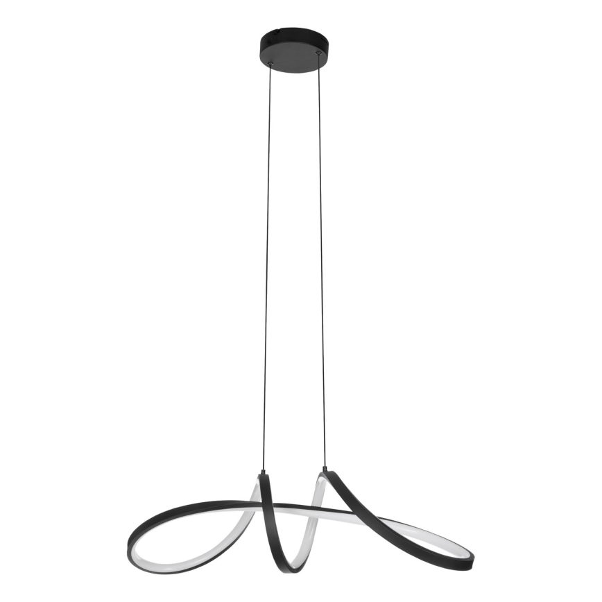 Eglo - LED RGBW Dimbare hanglamp aan een koord LED/22W/230V 2700-6500K zwart