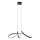 Eglo - LED RGBW Dimbare hanglamp aan een koord LED/22W/230V 2700-6500K zwart