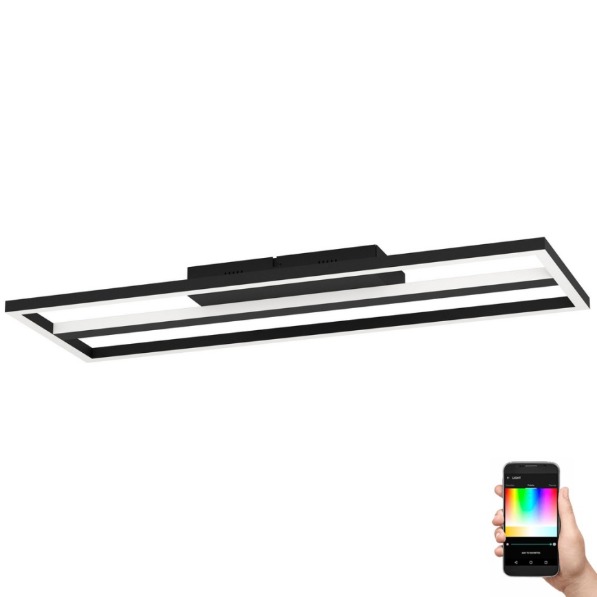 Eglo - LED RGBW Dimbare plafondlamp LED/21W/230V 3000-6500K