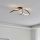 Eglo - LED RGBW Dimbare plafondlamp LED/22W/230V 2700-6500K zwart