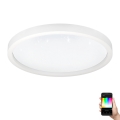 Eglo - LED RGBW Dimbare plafondlamp LED/34,5W/230V 2700-6500K