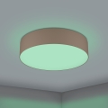 Eglo - LED RGBW Dimbare plafondlamp LED/35W/230V 2700-6500K bruin