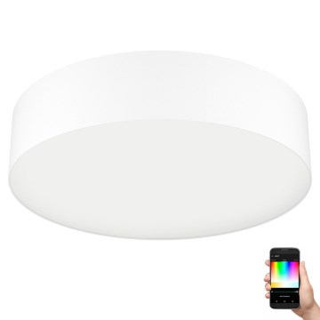Eglo - LED RGBW dimbare plafondlamp ROMAO-Z LED/35W/230V wit