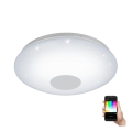 Eglo - LED RGBW Dimbare plafondlamp VOLTAGO-C LED/17W/230V