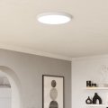 Eglo - LED RGBW dimbare plafondlamp voor de badkamer LED/17,5W/230V 2700-6500K Ø 39,9 cm IP44 wit