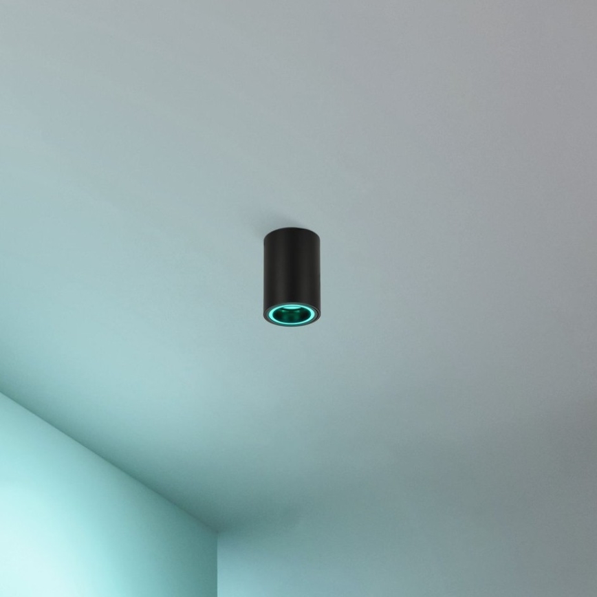 Eglo - LED RGBW Dimbare spot LED/4,9W/230V 2700-6500K zwart