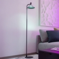 Eglo - LED RGBW dimbare vloerlamp LED/7,5W/230V 2700-6500K zwart