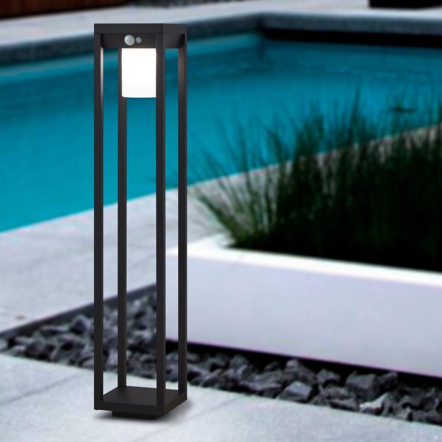 Eglo - LED Solar lamp met sensor LED/3,7W/3,7V 2000 mAh IP44