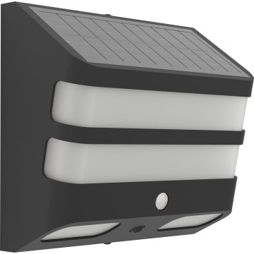Eglo - LED Solarlamp voor aan de muur met sensor LED/6,5W/3,7V 1800 mAh IP44