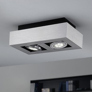 Eglo - LED spot 2xGU10-LED/5W/230V