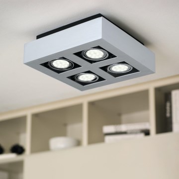 Eglo - LED spot 4xGU10-LED/5W/230V