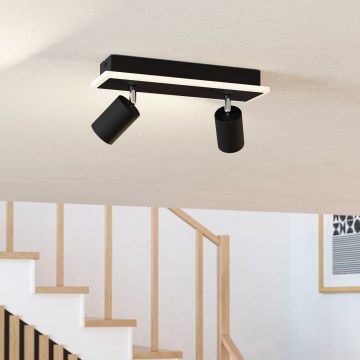 Eglo - LED-spot LED/12W/230V zwart