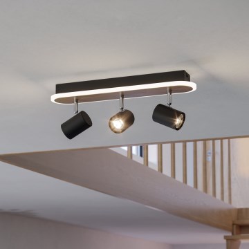 Eglo - LED-spot LED/20W/230V bruin/zwart