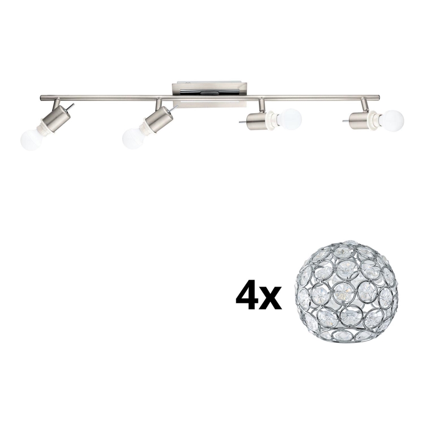 Eglo - LED spot MY CHOICE 4xE14/4W/230V mat chroom