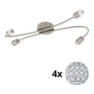 Eglo - LED spot MY CHOICE 4xE14/4W/230V mat chroom