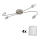 Eglo - LED spot MY CHOICE 4xE14/4W/230V mat chroom/wit