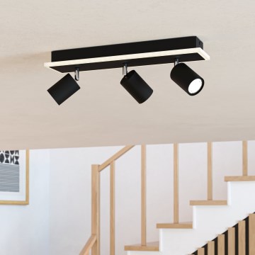 Eglo - LED-spotlamp LED/20W/230V zwart