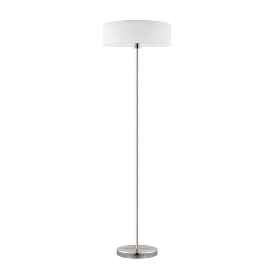 Eglo - LED  Staande Lamp TUNJA 1xE27/60W/230V mat chroom/wit