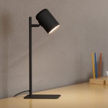 Eglo - LED Tafellamp 1xGU10/4,5W/230V zwart