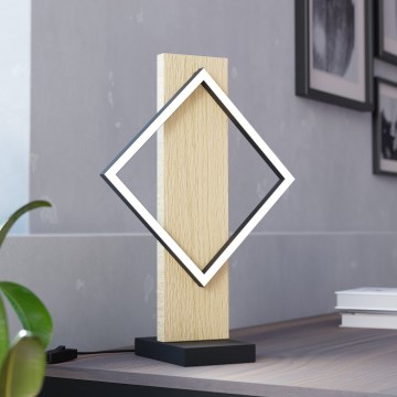 Eglo - LED tafellamp LED/13W/230V zwart/beige