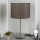 Eglo - LED  Tafellamp TUNJA 1xE27/60W/230V 38,5 cm mat chroom/bruin