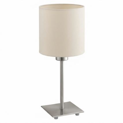 Eglo - LED tafellamp TUNJA 1xE27/60W/230V crème