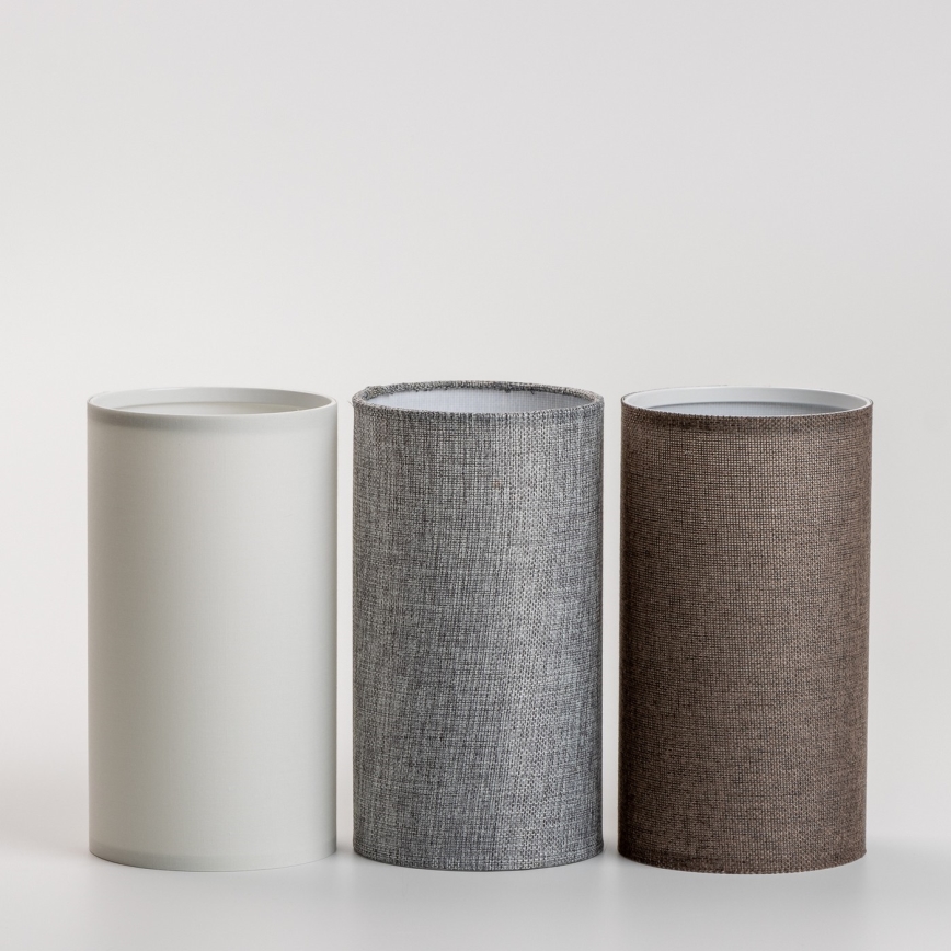 Eglo - LED Wandlamp TUNJA 1xE27/60W/230V mat chroom/bruin