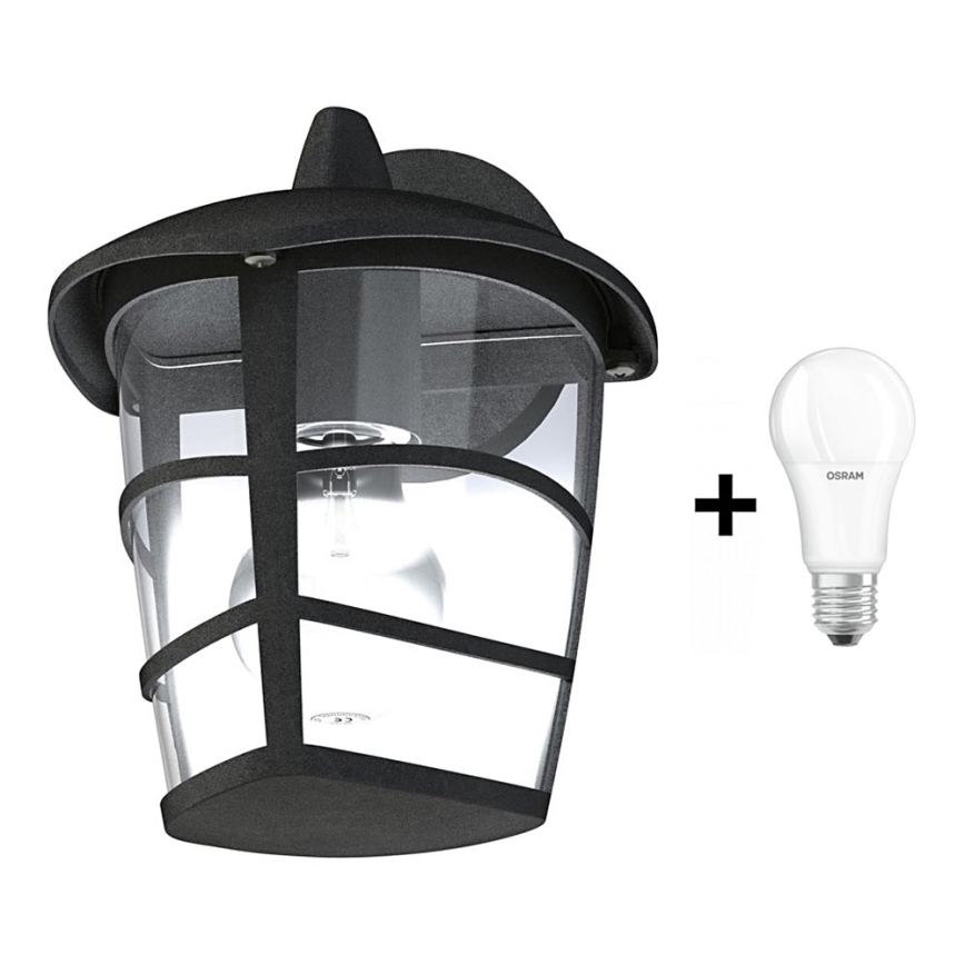 Eglo - LED Wandlamp voor buiten 1xE27/8,5W/230V IP44