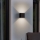 Eglo - LED Wandlamp voor buiten 2xLED/2,8W/230V IP54 zwart