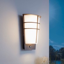 Eglo - LED Wandlamp voor buiten met sensor 2xLED/2,5W