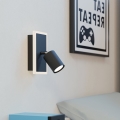 Eglo - LED wandspot LED/7W/230V zwart