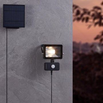 Eglo - LED Zonne-spot met sensor 15xLED/0,03W/3,7V 2600 mAh IP44