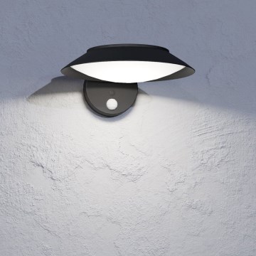 Eglo - LED zonne-wandlamp met geïntegreerde sensor LED/7W/3,7V 2200 mAh IP44