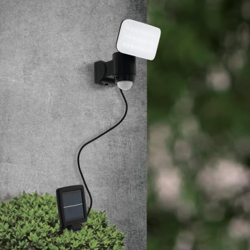 Eglo - LED zonne-wandlamp met sensor LED/3,7V 1800 mAh IP44