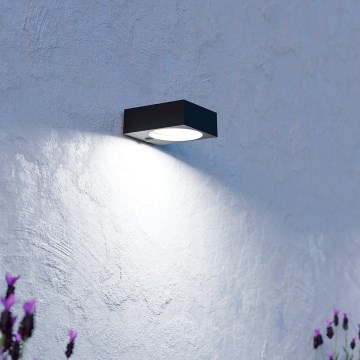 Eglo - LED-zonnelamp met sensor LED/6,5W/3,7V 2000 mAh zwart