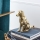 Eglo - Metal decoratie 24,5x20 cm hond/goud