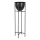 Eglo - Metalen bloempot 73x23,5 cm zwart