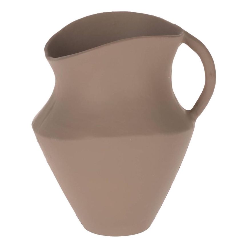 Eglo - Metalen vaas 21,5x19,5 cm bruin