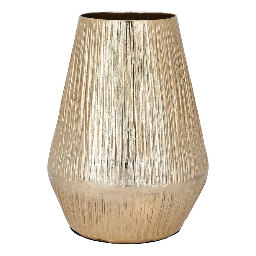 Eglo - Metalen vaas 27x20 cm goud