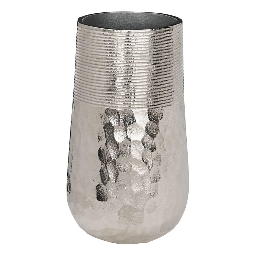 Eglo - Metalen vaas 28x16 cm zilver