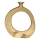Eglo - Metalen vaas 30x25,5 cm goud