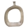 Eglo - Metalen vaas 57,5x43 cm mat chroom