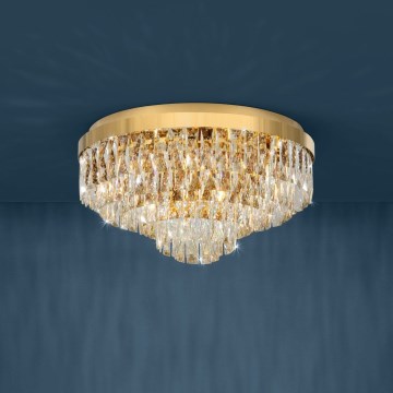 Eglo - Plafond Lamp 11xE14/40W/230V goud