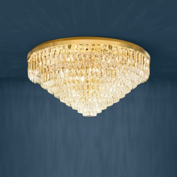 Eglo - Plafond Lamp 25xE14/40W/230V goud