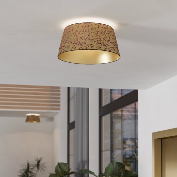 Eglo - Plafondlamp 1xE27/25W/230V goud/roze