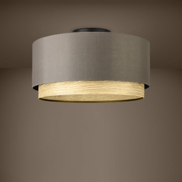 Eglo - Plafondlamp 1xE27/40W/230V bruin