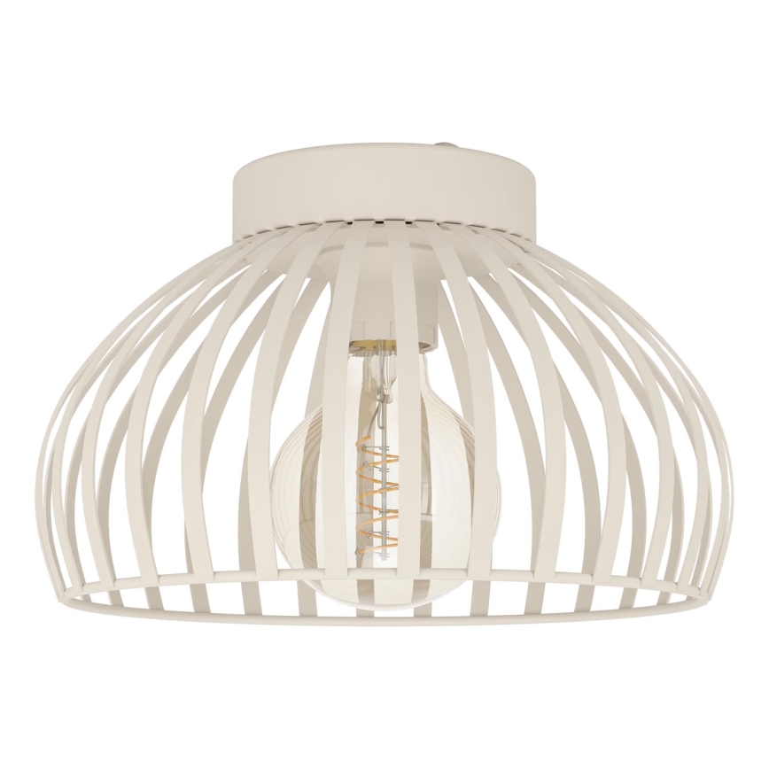 Eglo - Plafondlamp 1xE27/40W/230V diameter 28 cm crème