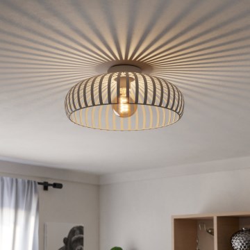 Eglo - Plafondlamp 1xE27/40W/230V, diameter 43 cm, zandkleurig
